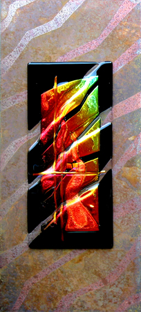 Hot Dessert Day
10 x 22 x 2 : Abstractions : art & architectural glass for residential & commercial installations,purchase & commission