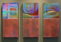 Ocean Dream Triptych
10 x 22 x 2 each panel