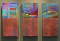 Ocean Dream Triptych
10 x 22 x 2 each panel