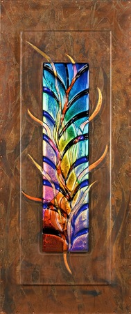 Dive Series
17 x 44 x 2
 : Botanicals : art & architectural glass for residential & commercial installations,purchase & commission