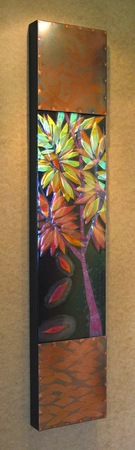 Fall
12 x 60 x 3 : Botanicals : art & architectural glass for residential & commercial installations,purchase & commission