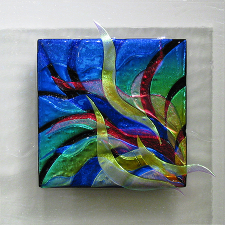 Water Moods II
20 x 20 x 2
 : Botanicals : art & architectural glass for residential & commercial installations,purchase & commission