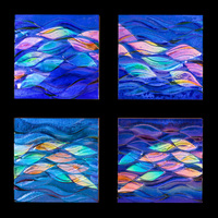 Schooling
15 x 15 x 4 each panel