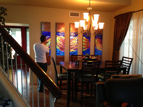  : Installations : art & architectural glass for residential & commercial installations,purchase & commission