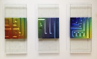 Peace & Love
7"x17"x2" each panel