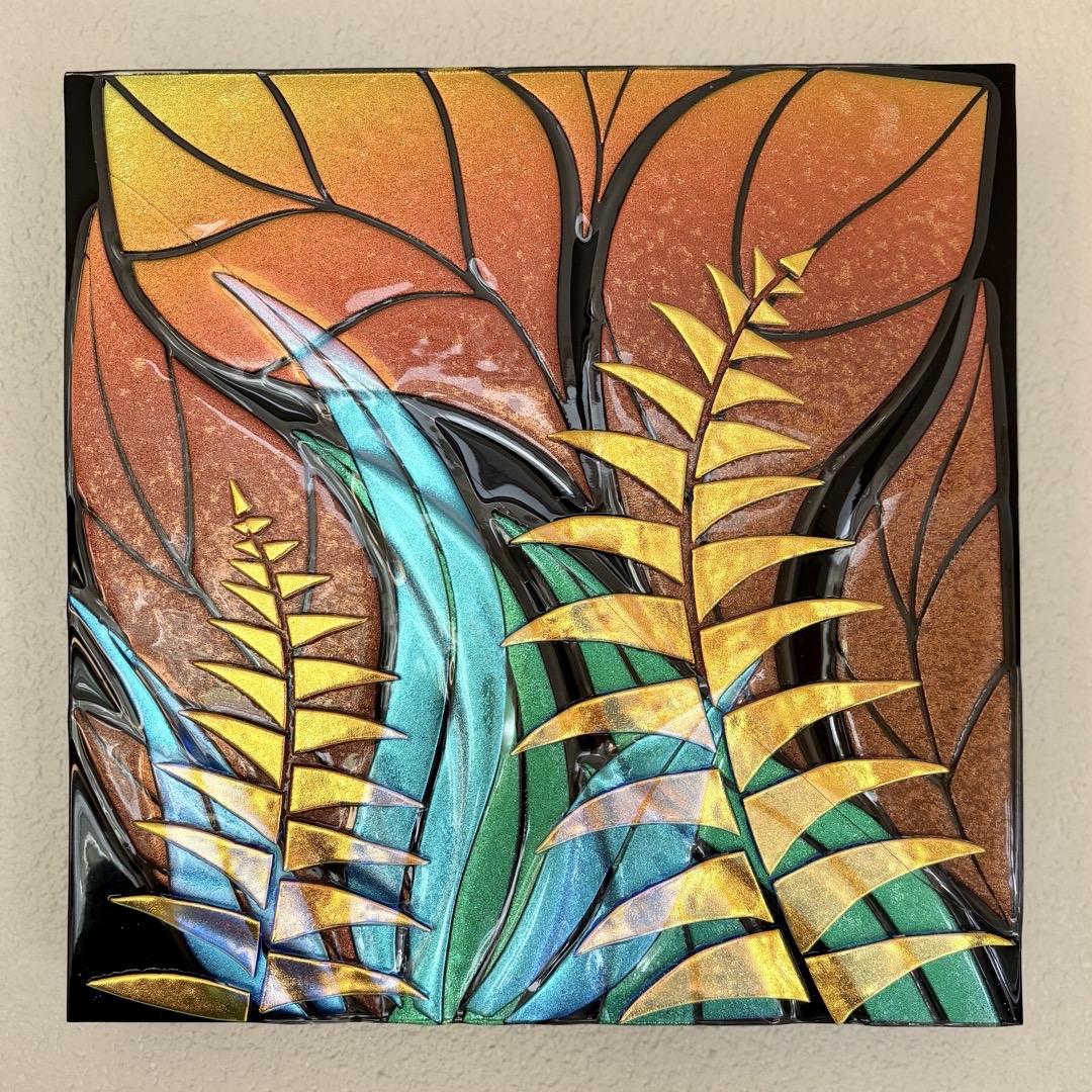 Botanica
12 x 12 x 2 : Botanicals : art & architectural glass for residential & commercial installations,purchase & commission